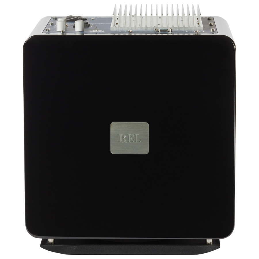 REL T/7x active subwoofer, piano white (200 mm).