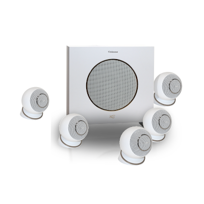 Cabasse eOle 4 5.1 Home Theater set, white
