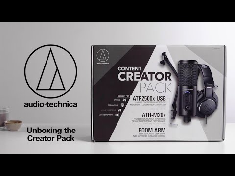 Audio-Technica content CREATOR pack