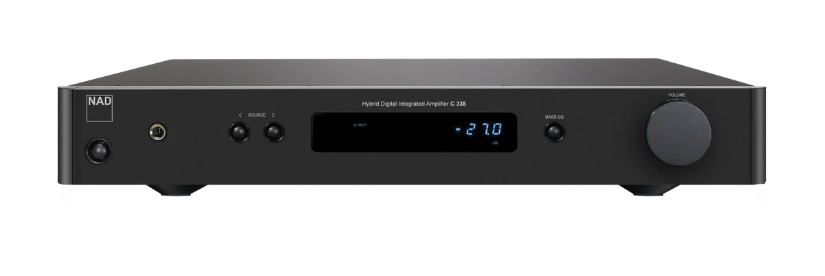 NAD C 338 integrated amplifier with Spotify, Bluetooth