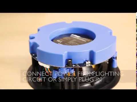 Lithe Audio Bluetooth 5 Ceiling Speakers (2 Master + 2 Passive)