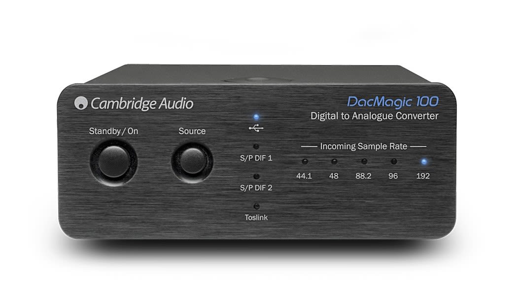 Cambridge Audio DacMagic 100 digital to analogue converter, black