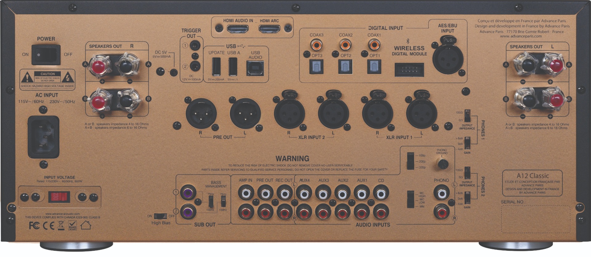 Advance Paris A12 Classic