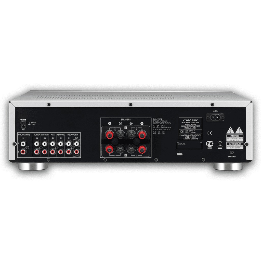 Pioneer A-10AE integrated amplifier, black