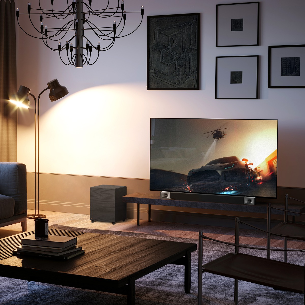 Klipsch Cinema 400 Soundbar with Wireless Subwoofer