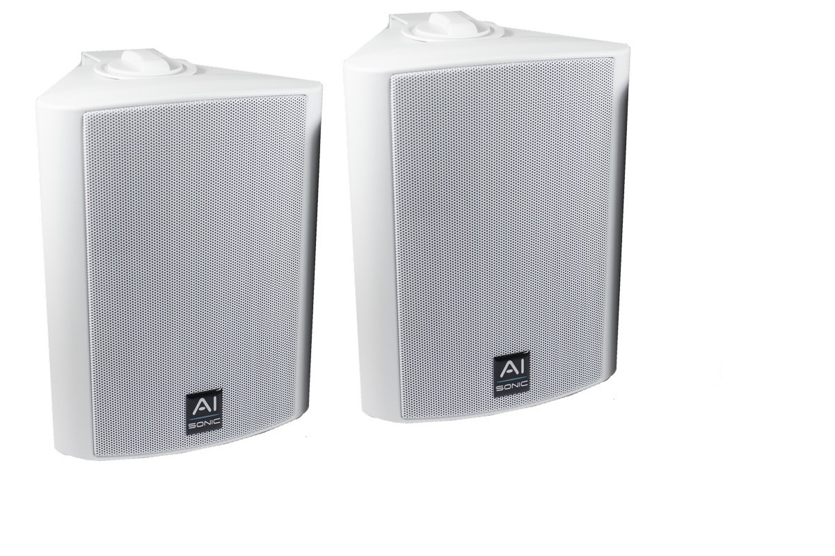 Ai-Sonic OD-52 outdoor speakers, white