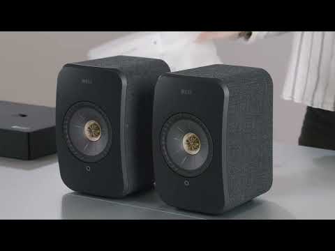 KEF LSX II Wireless Bookshelf Speakers