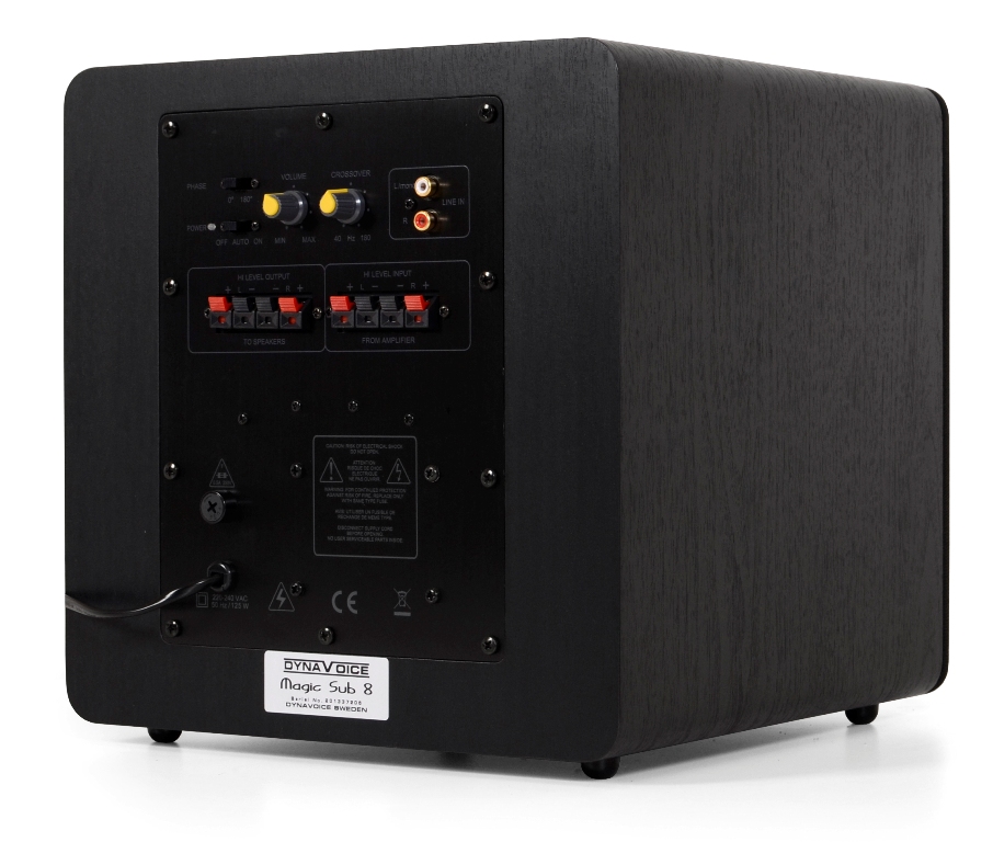 Dynavoice Magic Sub 8 EX Black 