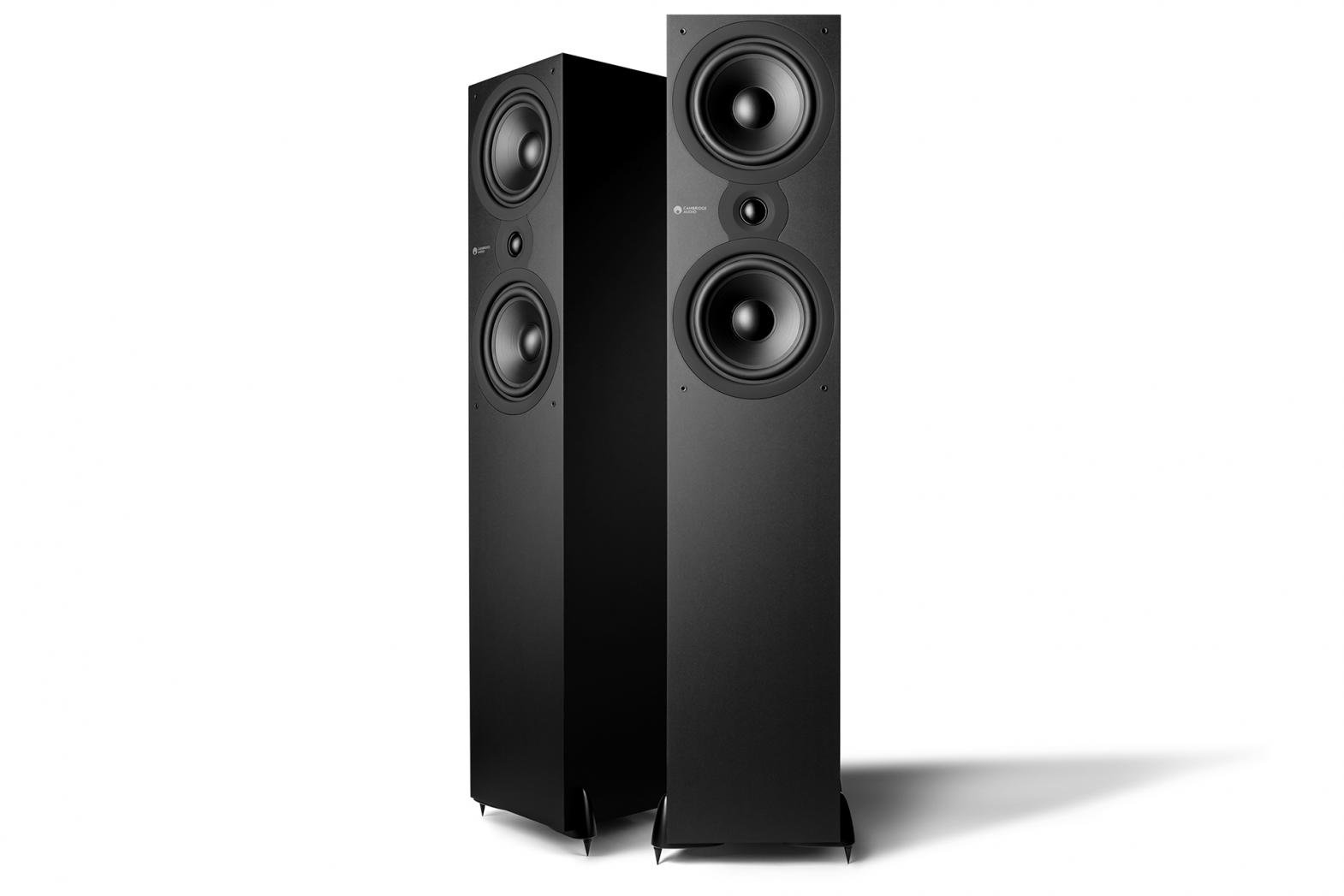 Cambridge Audio SX-80 floorstanding speakers, black