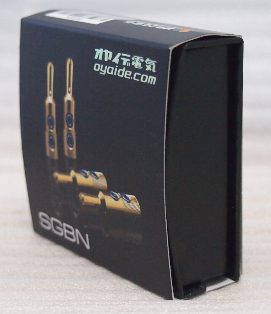 OYAIDE SGBN banana plug set (4 pcs)