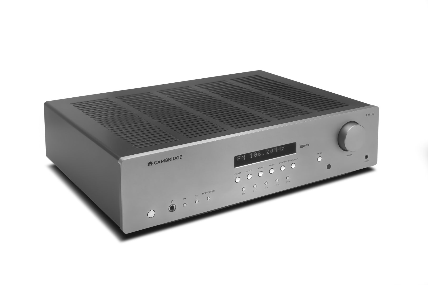 Cambridge Audio AXR100 receiver with Bluetooth and phono stage