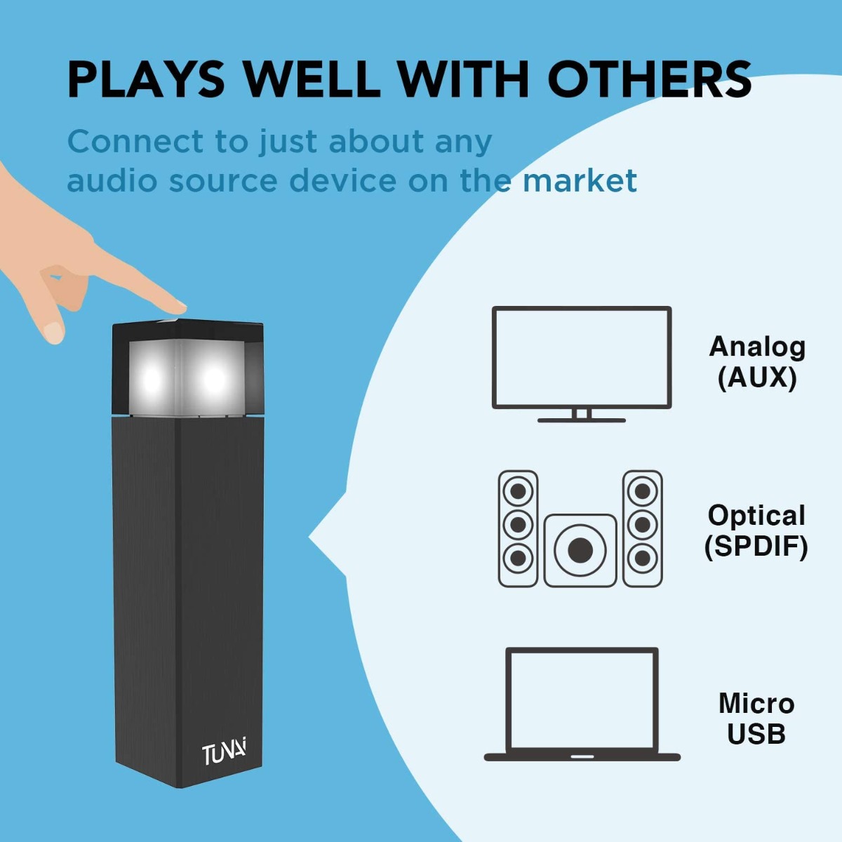Tunai WAND Bluetooth transmitter