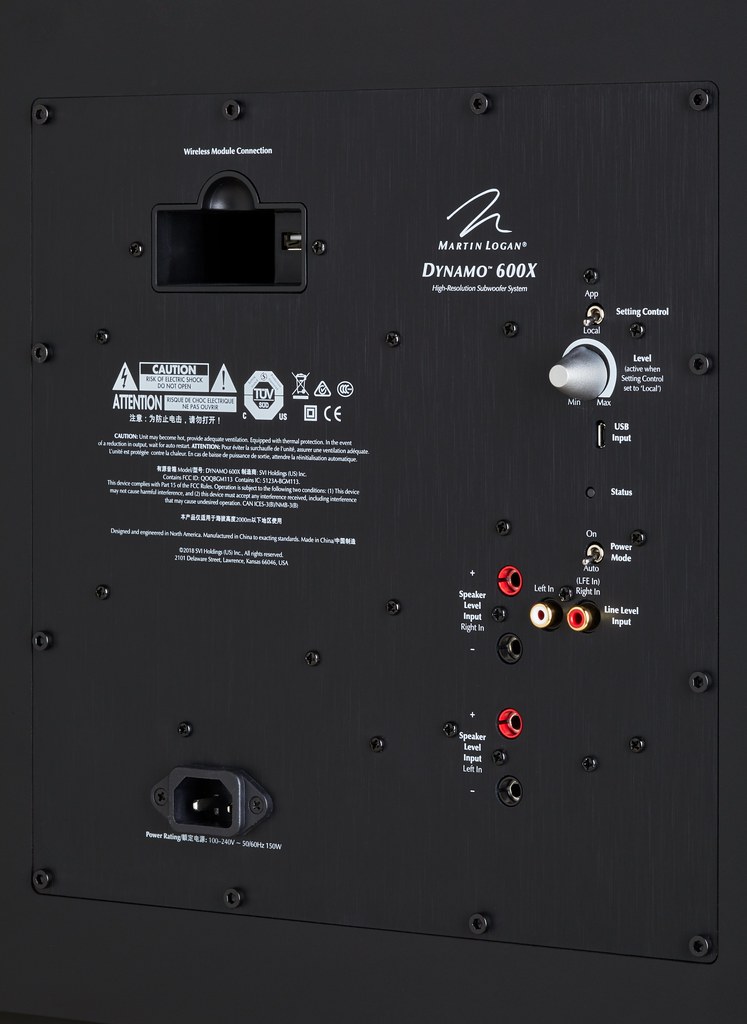 MartinLogan Dynamo 600X active subwoofer
