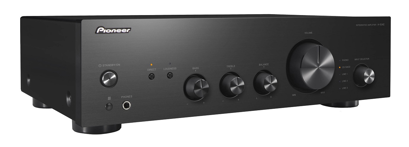 Pioneer A-10AE integrated amplifier, black