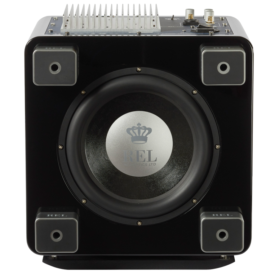 REL T/7x active subwoofer, piano white (200 mm).