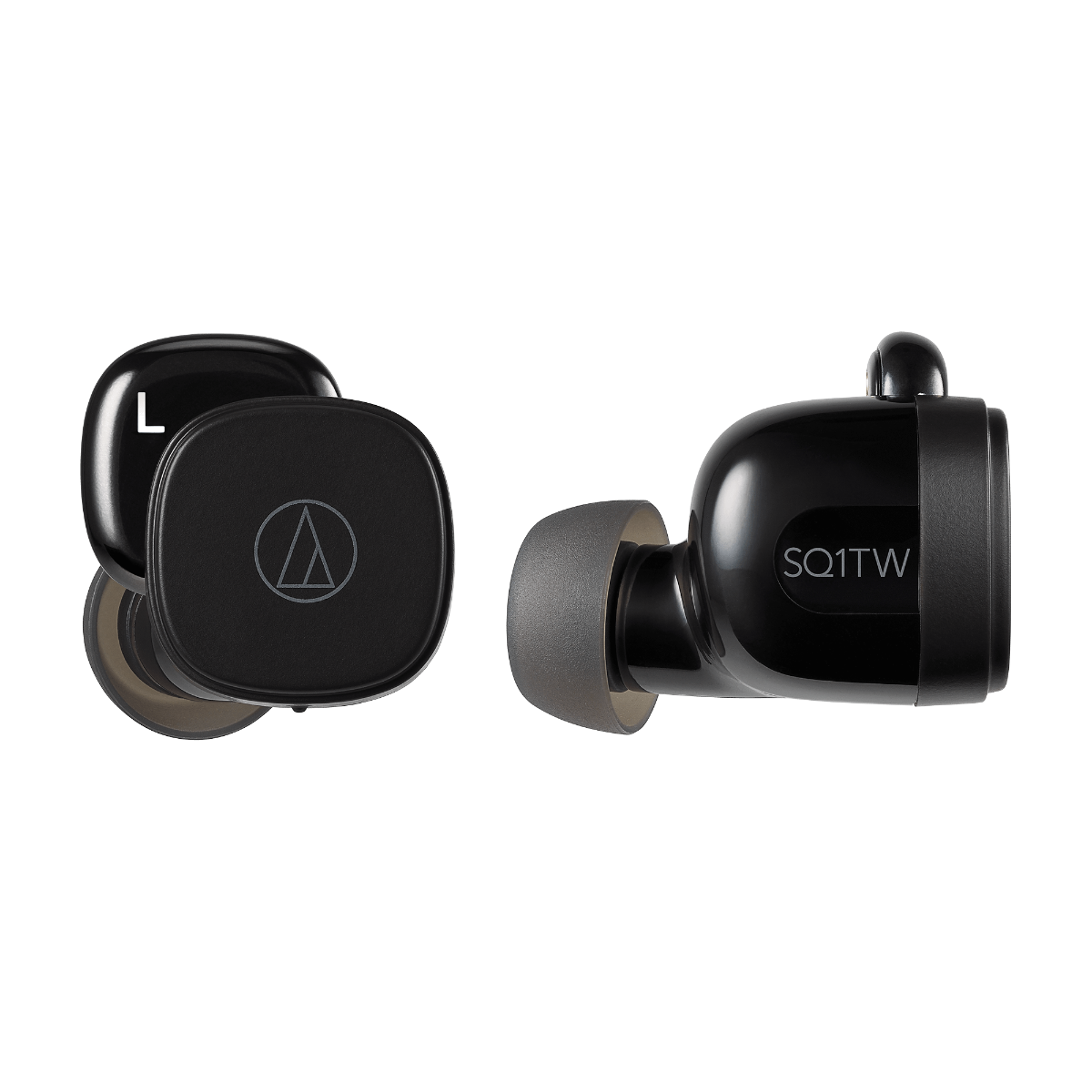 Audio-Technica ATH-SQ1TW wireless in-Ear headphones.