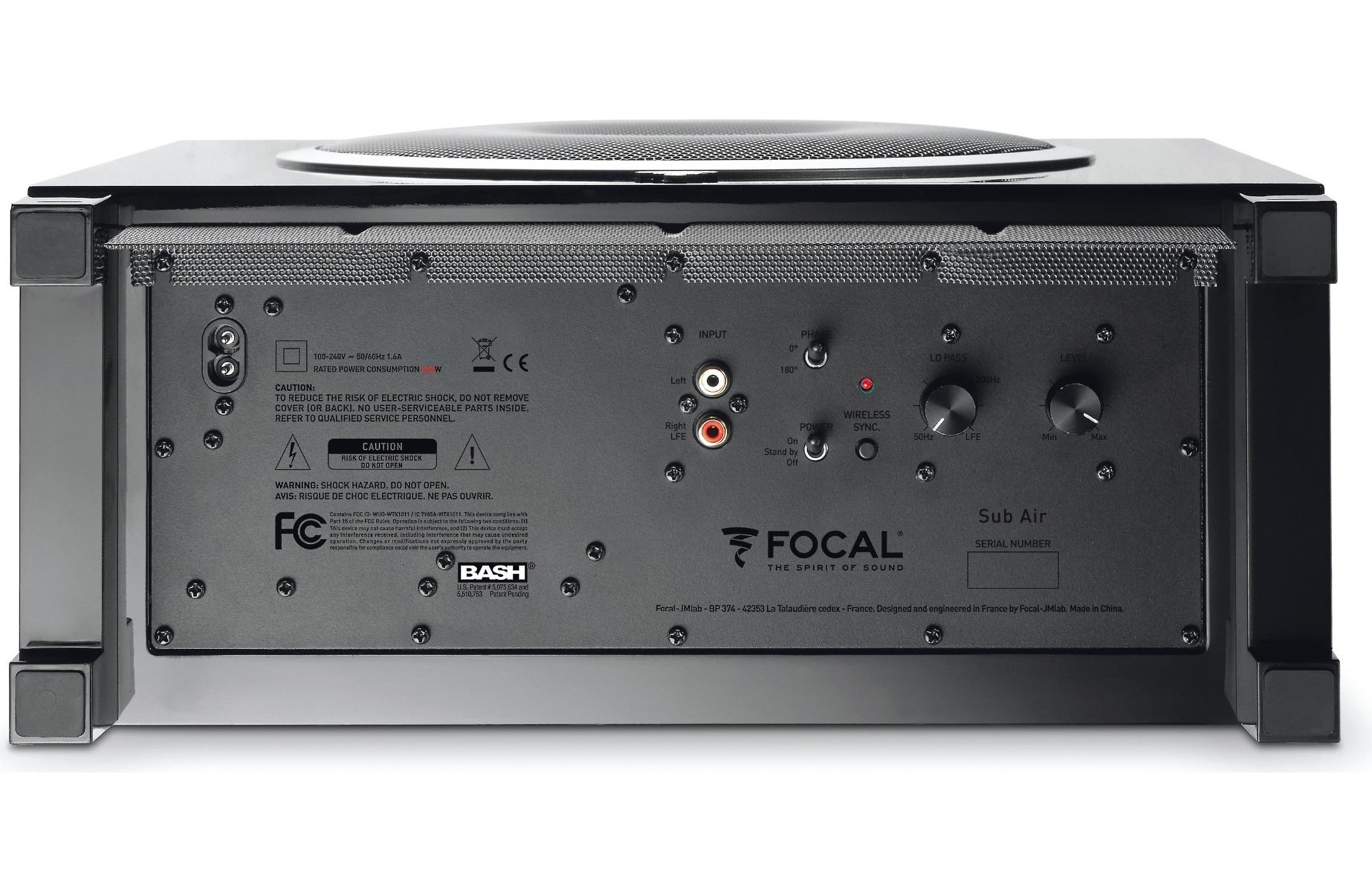 Focal Dome Flax 5.1 pack, black