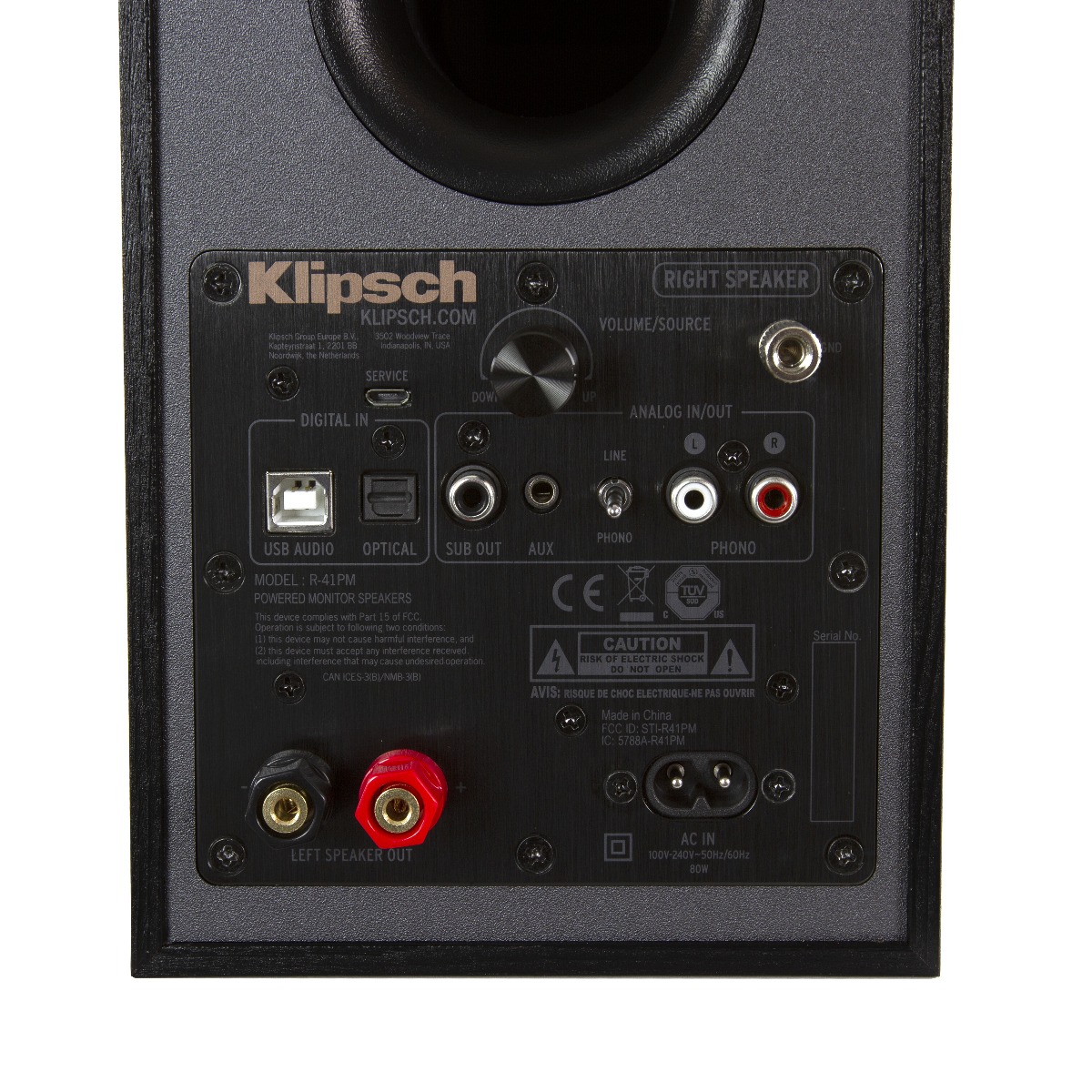 Klipsch R-41PM Wireless Bookshelf Speakers