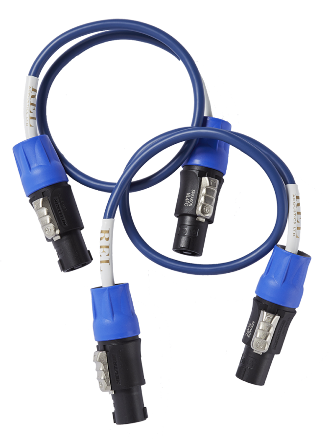 REL Bassline Blue Line Array Connectors
