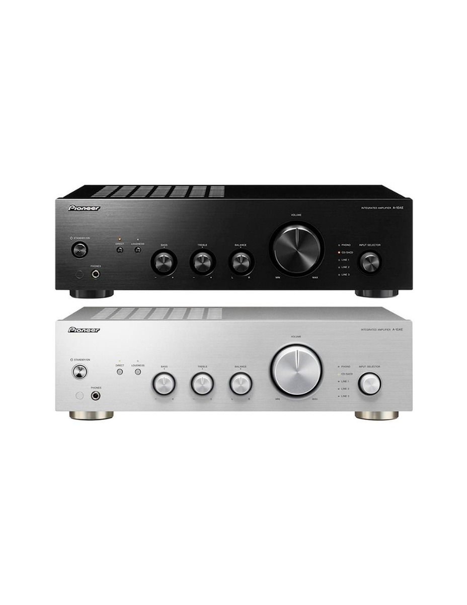 Pioneer A-10AE integrated amplifier, silver