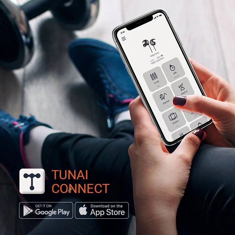 Tunai R.A.E. headphones with Bluetooth